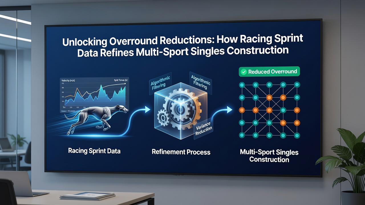 Data dashboard displaying integrated sprint metrics applied to basketball and tennis betting models